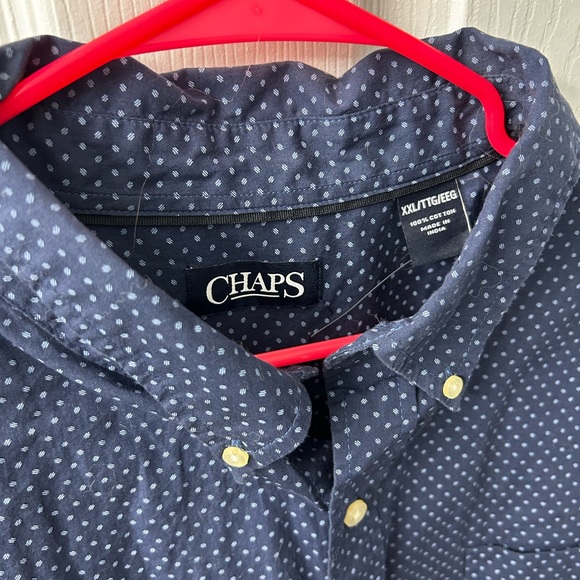 (3) Chaps Easy Care 2XL / XXL Easy Care Shirts - Picture 2 of 6